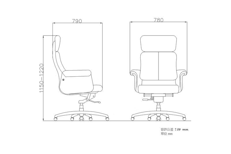 lmaj01 レザーオフィスチェア